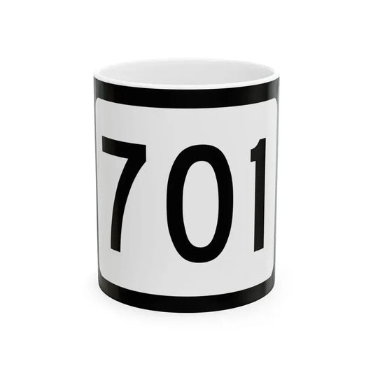 WV-701 (Virginia) (Road Sign) White Coffee Mug 11oz - Go Mug Yourself