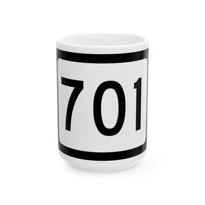 WV-701 (Virginia) (Road Sign) White Coffee Mug 15oz - Go Mug Yourself