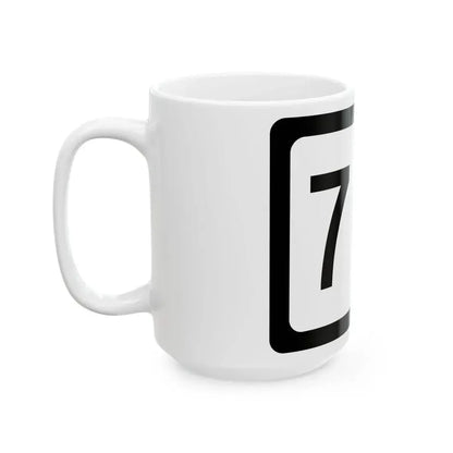 WV-701 (Virginia) (Road Sign) White Coffee Mug - Go Mug Yourself