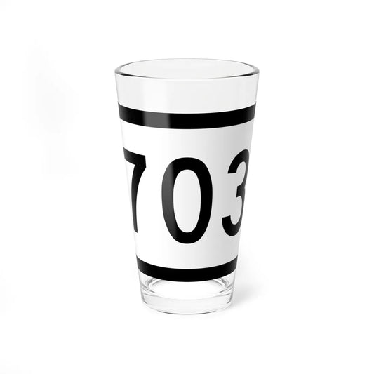 WV-703 (Virginia) (Road Sign) Pint Glass 16oz 16oz - Go Mug Yourself