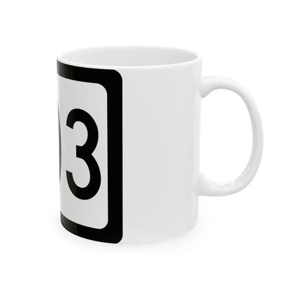 WV-703 (Virginia) (Road Sign) White Coffee Mug - Go Mug Yourself