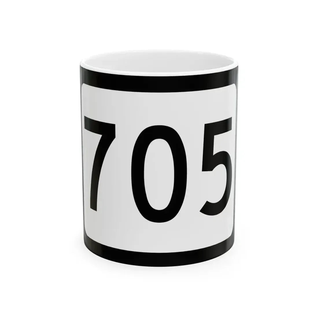 WV-705 (Virginia) (Road Sign) White Coffee Mug 11oz - Go Mug Yourself