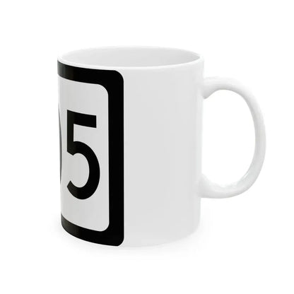 WV-705 (Virginia) (Road Sign) White Coffee Mug - Go Mug Yourself