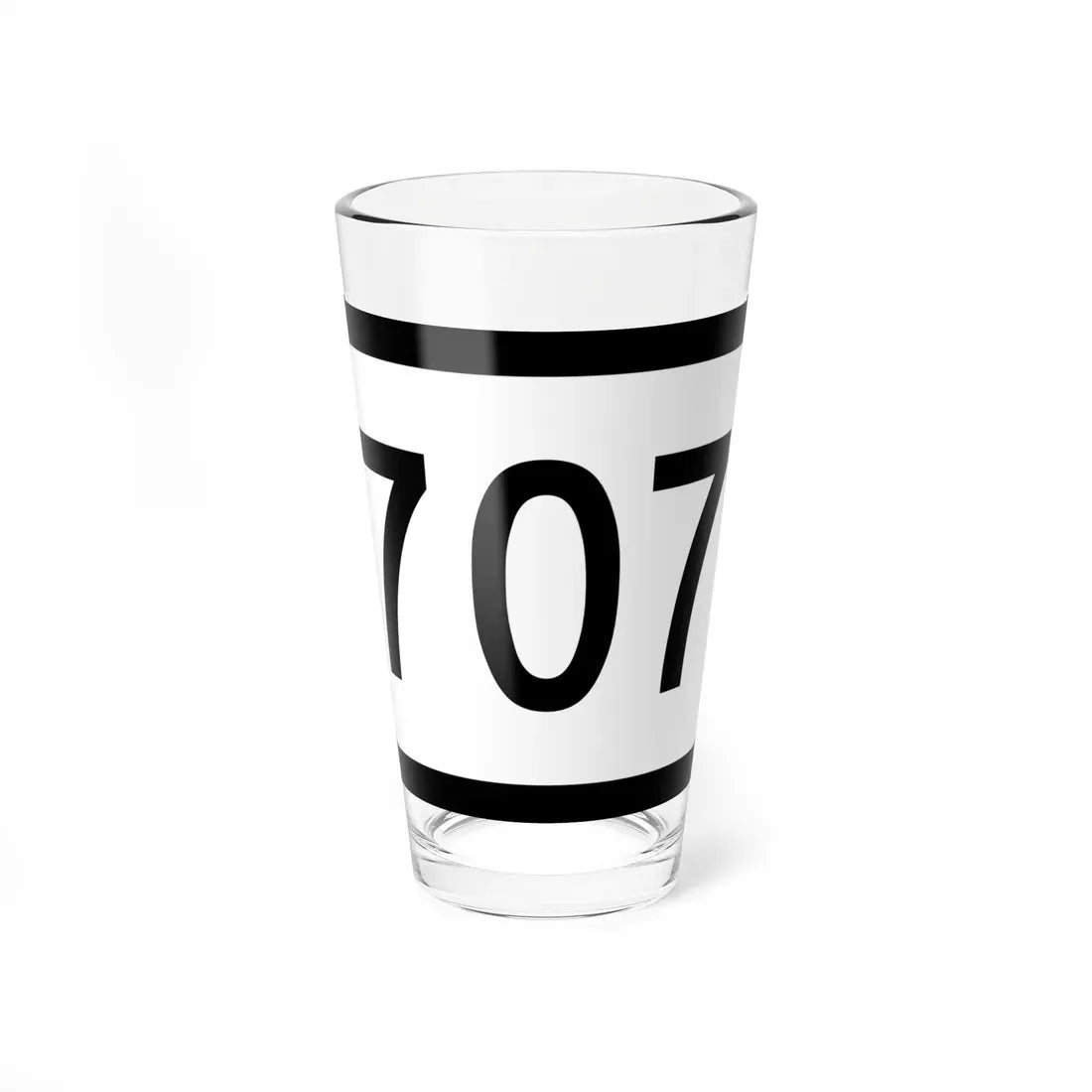 WV-707 (Virginia) (Road Sign) Pint Glass 16oz 16oz - Go Mug Yourself