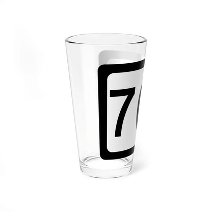 WV-707 (Virginia) (Road Sign) Pint Glss 16oz - Go Mug Yourself