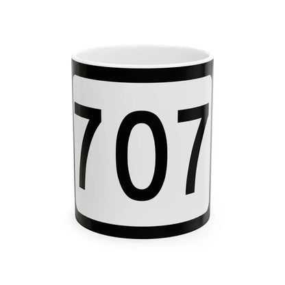 WV-707 (Virginia) (Road Sign) White Coffee Mug 11oz - Go Mug Yourself