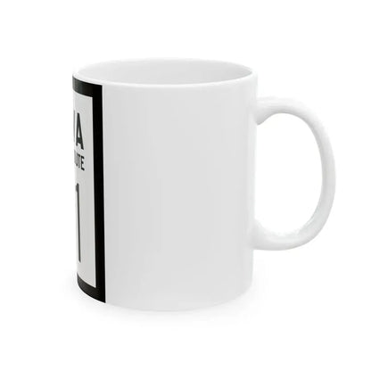 WV-71 1922 (Virginia) (Road Sign) White Coffee Mug - Go Mug Yourself