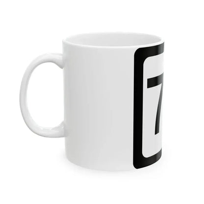 WV-72 (Virginia) (Road Sign) White Coffee Mug - Go Mug Yourself