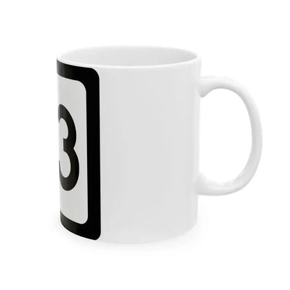 WV-73 (Virginia) (Road Sign) White Coffee Mug - Go Mug Yourself