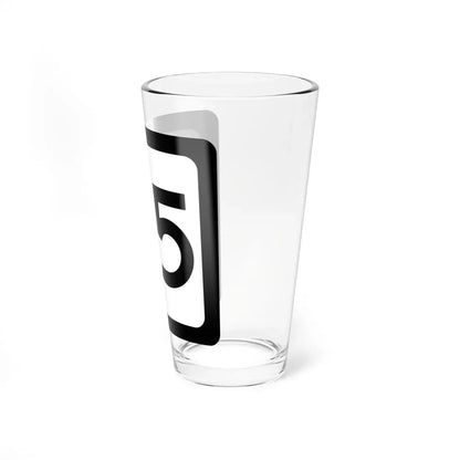 WV-75 (Virginia) (Road Sign) Pint Glass 16oz - Go Mug Yourself