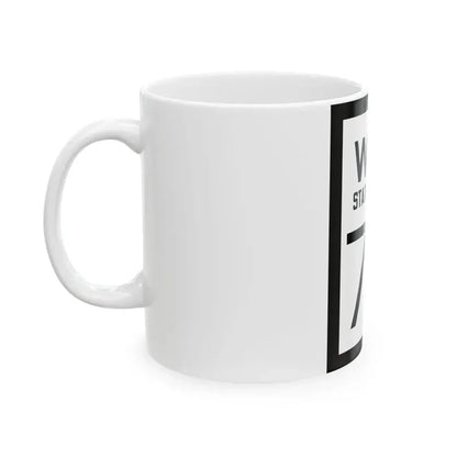 WV-76 1922 (Virginia) (Road Sign) White Coffee Mug - Go Mug Yourself