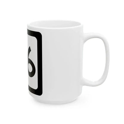WV-76 (Virginia) (Road Sign) White Coffee Mug - Go Mug Yourself