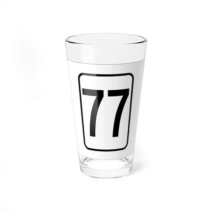 WV-77 1948 (Virginia) (Road Sign) Pint Glass 16oz 16oz - Go Mug Yourself