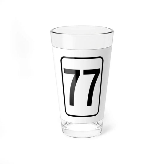 WV-77 1948 (Virginia) (Road Sign) Pint Glass 16oz 16oz - Go Mug Yourself