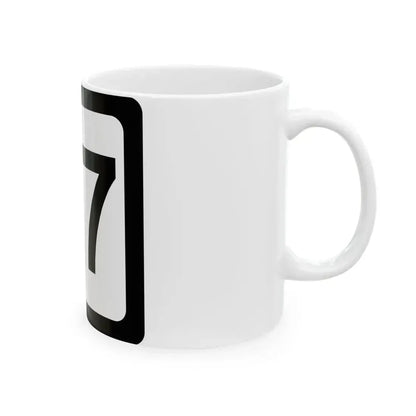 WV-77 (Virginia) (Road Sign) White Coffee Mug - Go Mug Yourself