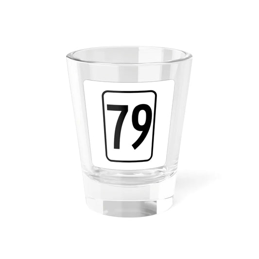 WV-79 1948 (Virginia) (Road Sign) Shot Glass 1.5oz 1.5oz - Go Mug Yourself