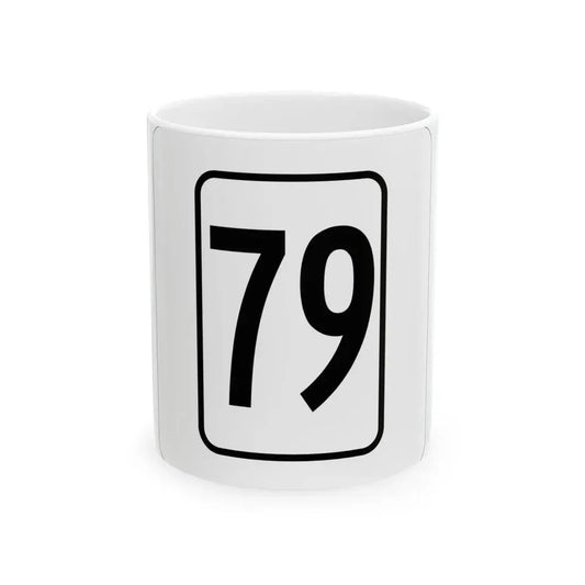 WV-79 1948 (Virginia) (Road Sign) White Coffee Mug 11oz - Go Mug Yourself