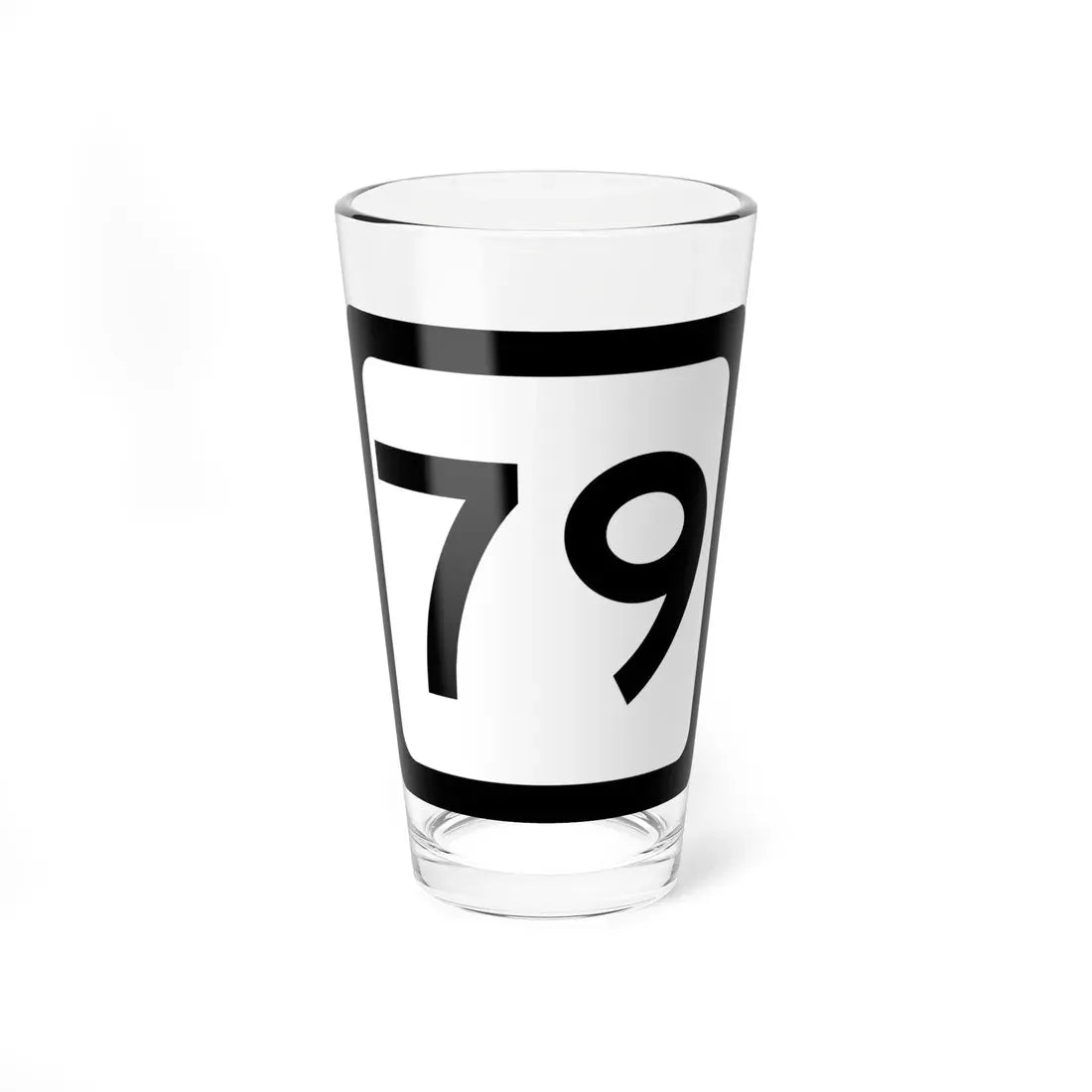 WV-79 (Virginia) (Road Sign) Pint Glass 16oz 16oz - Go Mug Yourself