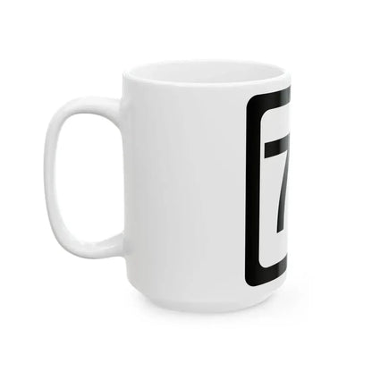 WV-79 (Virginia) (Road Sign) White Coffee Mug - Go Mug Yourself