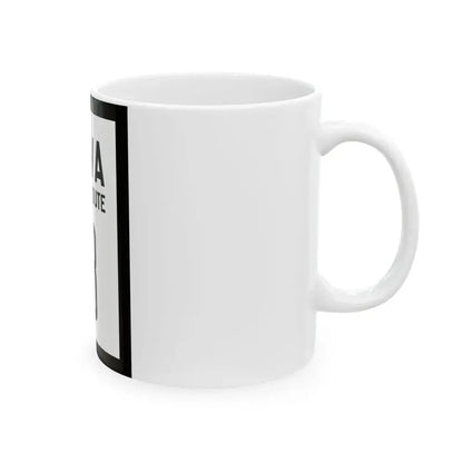 WV-8 1922 (Virginia) (Road Sign) White Coffee Mug - Go Mug Yourself