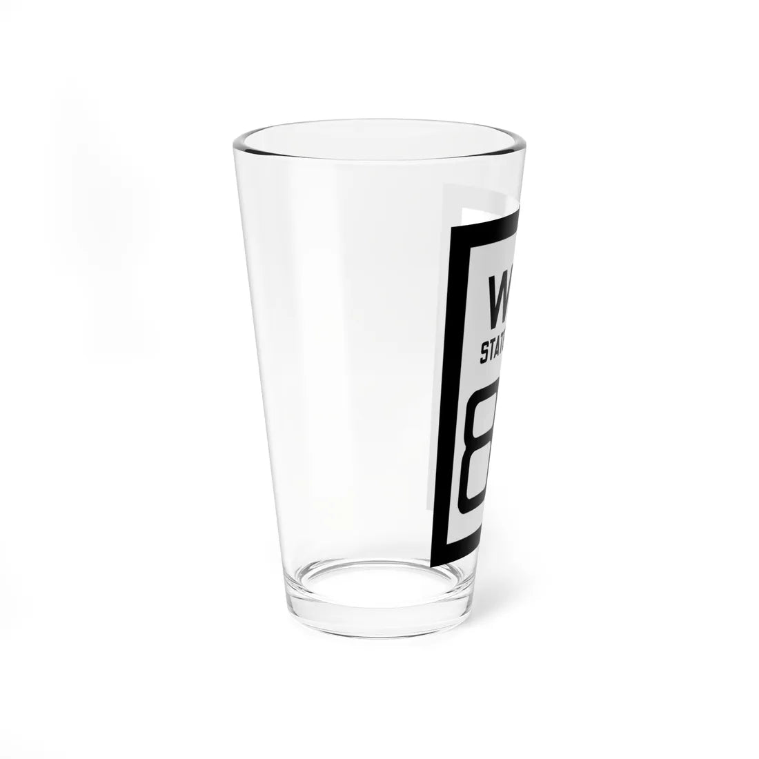 WV-80 1922 (Virginia) (Road Sign) Pint Glss 16oz - Go Mug Yourself