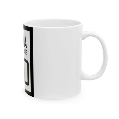 WV-80 1922 (Virginia) (Road Sign) White Coffee Mug - Go Mug Yourself
