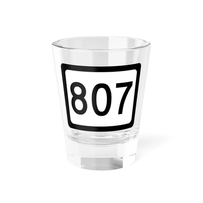 WV-807 (Virginia) (Road Sign) Shot Glass 1.5oz 1.5oz - Go Mug Yourself