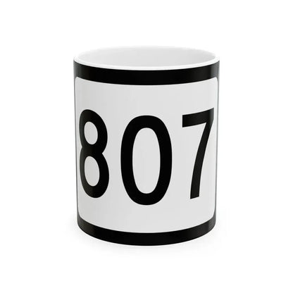 WV-807 (Virginia) (Road Sign) White Coffee Mug 11oz - Go Mug Yourself