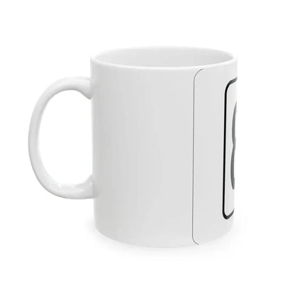 WV-81 1948 (Virginia) (Road Sign) White Coffee Mug - Go Mug Yourself