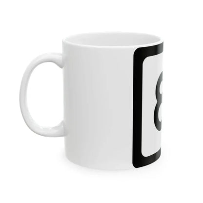 WV-81 (Virginia) (Road Sign) White Coffee Mug - Go Mug Yourself