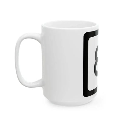 WV-81 (Virginia) (Road Sign) White Coffee Mug - Go Mug Yourself