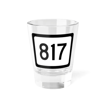 WV-817 (Virginia) (Road Sign) Shot Glass 1.5oz 1.5oz - Go Mug Yourself