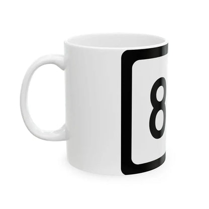 WV-817 (Virginia) (Road Sign) White Coffee Mug - Go Mug Yourself