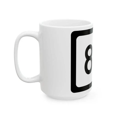 WV-817 (Virginia) (Road Sign) White Coffee Mug - Go Mug Yourself