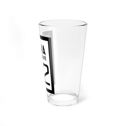 WV-82 1922 (Virginia) (Road Sign) Pint Glss 16oz - Go Mug Yourself