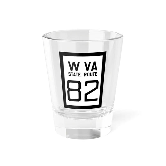 WV-82 1922 (Virginia) (Road Sign) Shot Glass 1.5oz 1.5oz - Go Mug Yourself