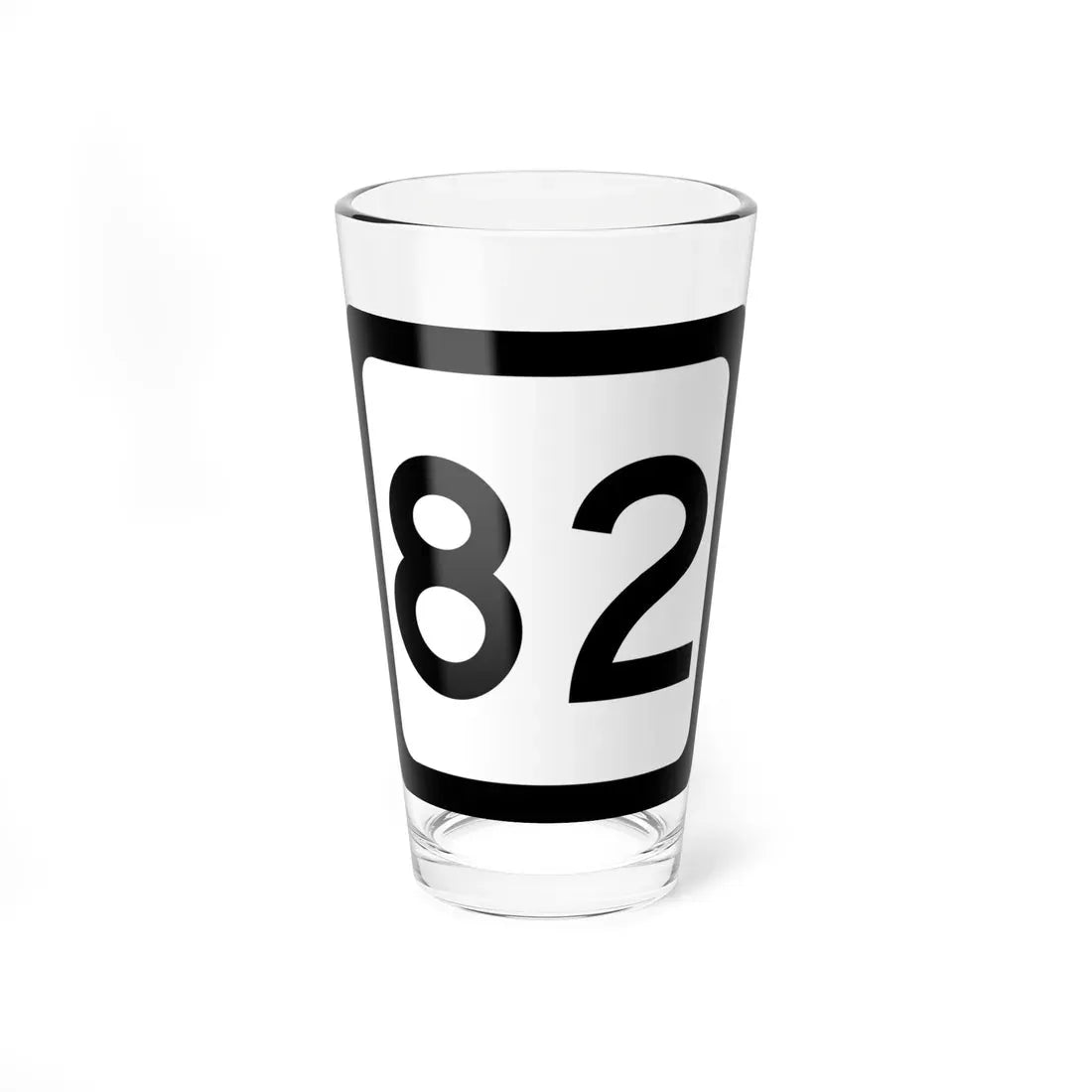 WV-82 (Virginia) (Road Sign) Pint Glass 16oz 16oz - Go Mug Yourself