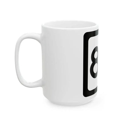 WV-82 (Virginia) (Road Sign) White Coffee Mug - Go Mug Yourself