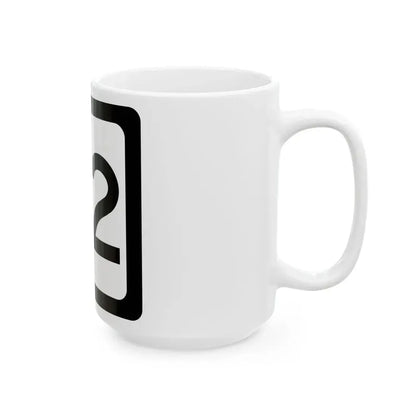 WV-82 (Virginia) (Road Sign) White Coffee Mug - Go Mug Yourself