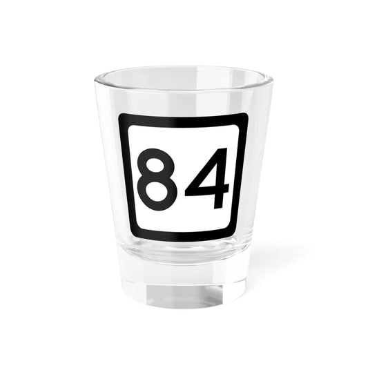 WV-84 (Virginia) (Road Sign) Shot Glass 1.5oz 1.5oz - Go Mug Yourself