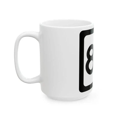 WV-84 (Virginia) (Road Sign) White Coffee Mug - Go Mug Yourself