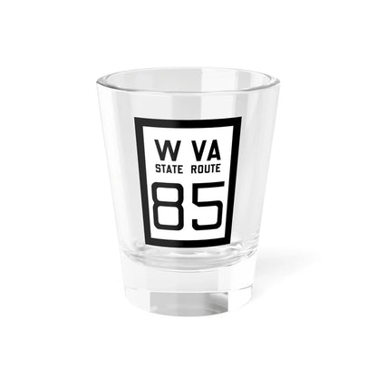 WV-85 1922 (Virginia) (Road Sign) Shot Glass 1.5oz 1.5oz - Go Mug Yourself