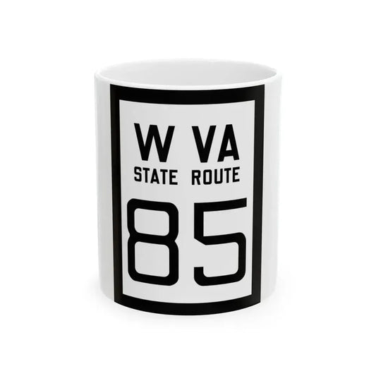 WV-85 1922 (Virginia) (Road Sign) White Coffee Mug 11oz - Go Mug Yourself