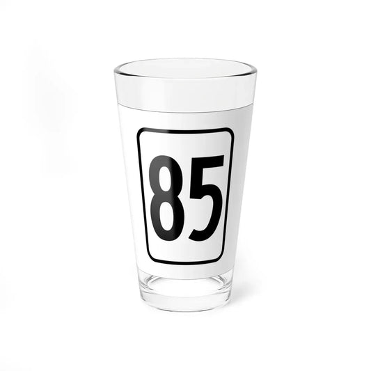 WV-85 1948 (Virginia) (Road Sign) Pint Glass 16oz 16oz - Go Mug Yourself
