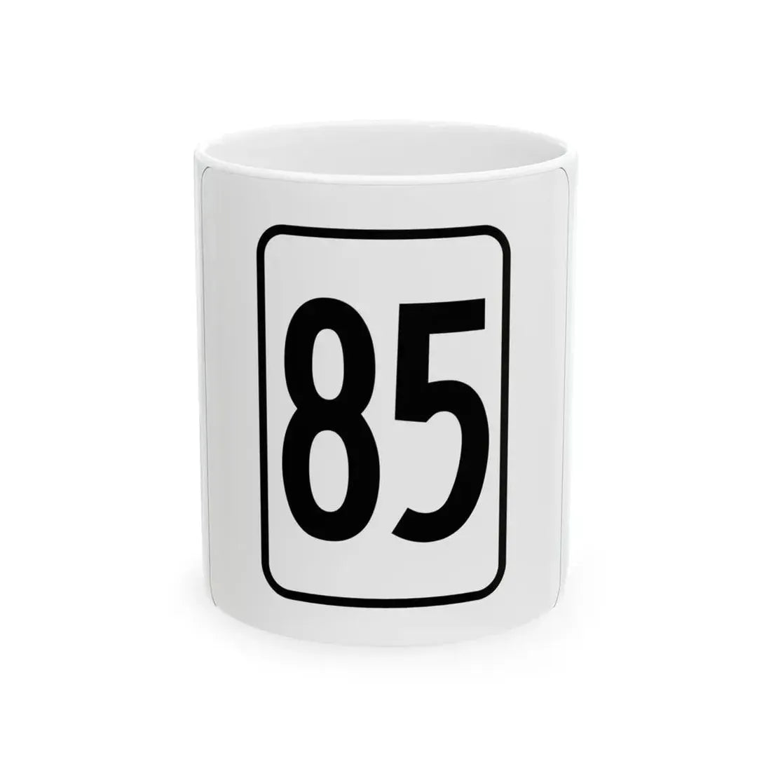 WV-85 1948 (Virginia) (Road Sign) White Coffee Mug 11oz - Go Mug Yourself