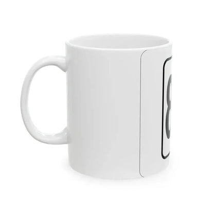 WV-85 1948 (Virginia) (Road Sign) White Coffee Mug - Go Mug Yourself