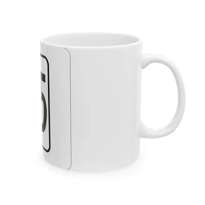 WV-85 1948 (Virginia) (Road Sign) White Coffee Mug - Go Mug Yourself