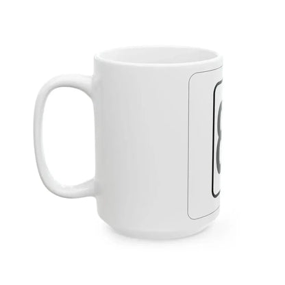 WV-85 1948 (Virginia) (Road Sign) White Coffee Mug - Go Mug Yourself