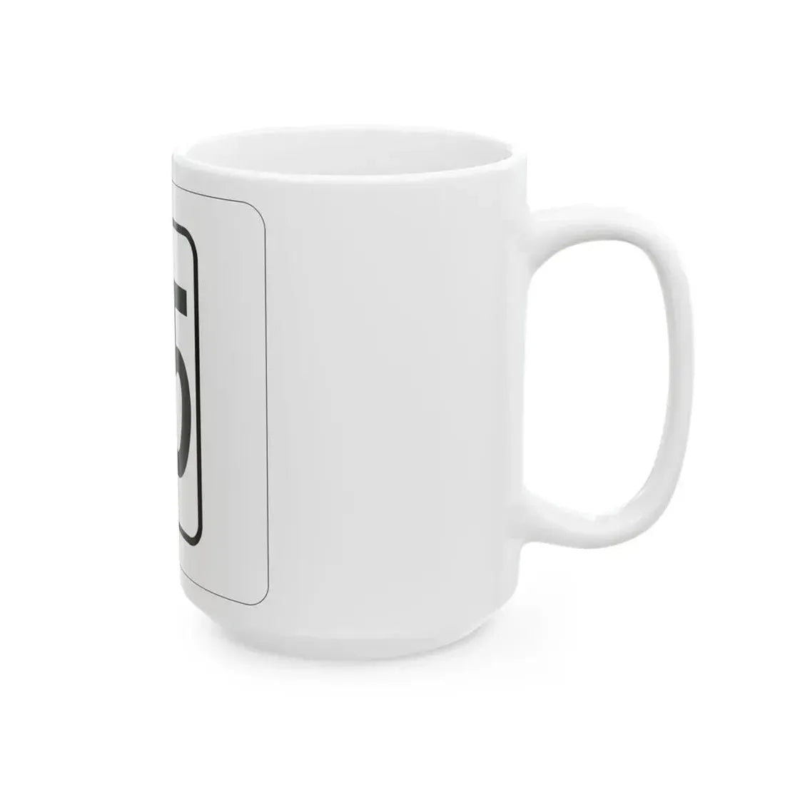 WV-85 1948 (Virginia) (Road Sign) White Coffee Mug - Go Mug Yourself