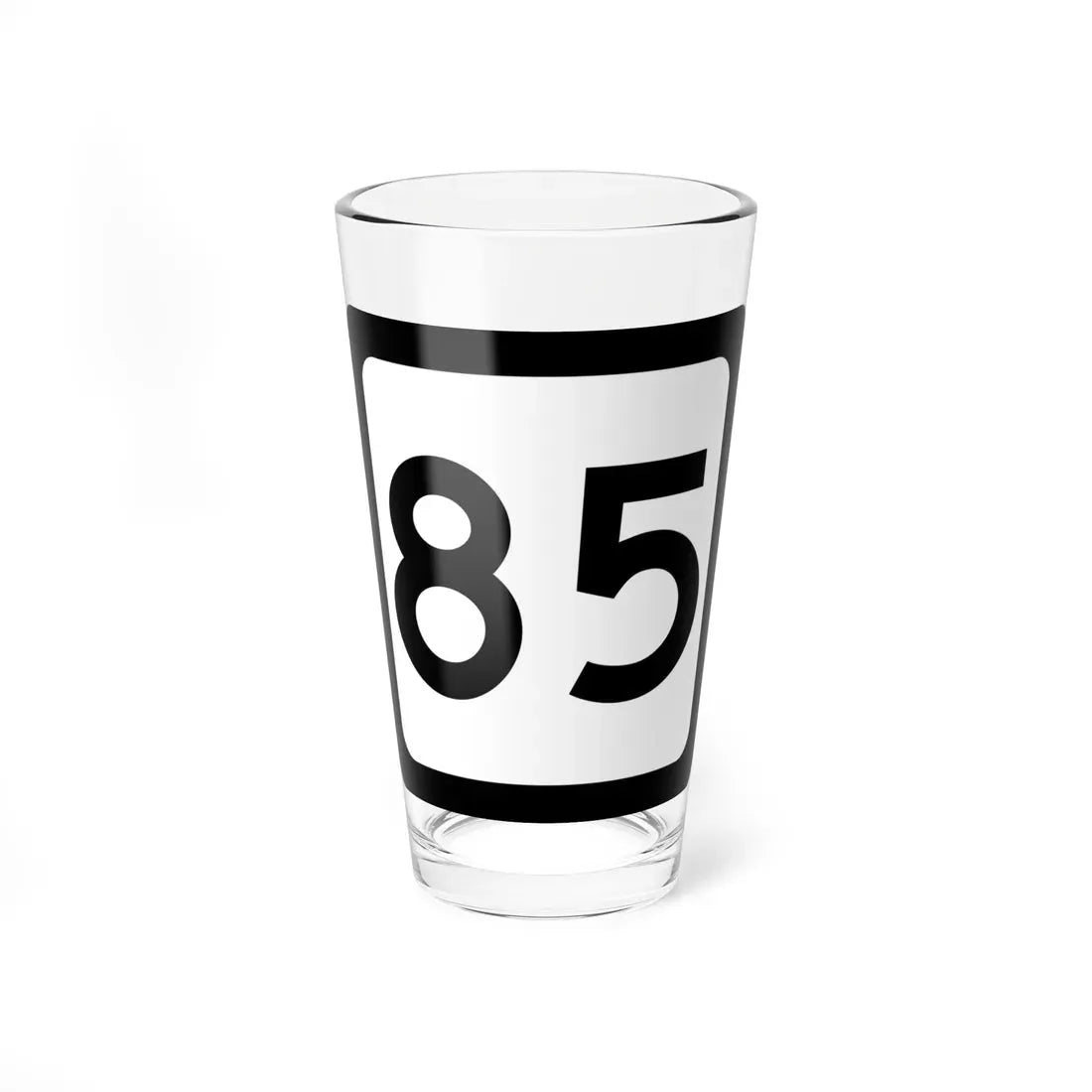 WV-85 (Virginia) (Road Sign) Pint Glass 16oz 16oz - Go Mug Yourself